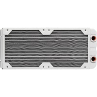 Corsair CX-9030007 Radiatore bianco, Radiatore, Ottone, Rame, Bianco, 12 cm, 280 mm, 30 mm