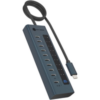 ICY BOX 61171, Hub USB antracite