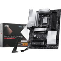 MSI PRO X870E-P WIFI scheda madre AMD X870E Socket AM5 ATX Nero, AMD, Socket AM5, AMD Ryzen 7000 Series, AMD Ryzen 8000 Series, AMD Ryzen 9000 Series, Socket AM5, DDR5-SDRAM, 256 GB