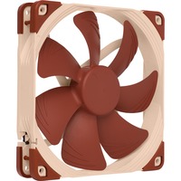 Noctua NF-A14 Case per computer Ventilatore 14 cm Beige, Marrone, Ventola Ventilatore, 14 cm, 1500 Giri/min, 24,6 dB, 140,2 m³/h, Beige, Marrone