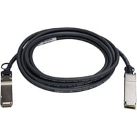 QNAP CAB-NIC40G30M-QSFP cavo InfiniBand e in fibra ottica 3 m QSFP+ Nero Nero, 3 m, QSFP+, QSFP+, Maschio/Maschio