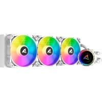 Sharkoon S90 RGB White AIO 360mm, Raffreddamento ad acqua bianco