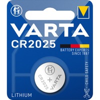 LITHIUM Coin CR2025 (Batteria a bottone, 3V) Blister da 1