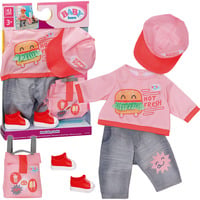 ZAPF Creation BABY born Snack Shop Outfit 43cm, Accessori della bambola BABY born Snack Shop Outfit 43cm, Set di vestiti per bambola, 3 anno/i