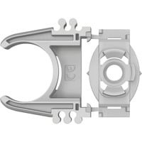 Bosch Clip per tubo PRO EPC-20, 100 pezzi, Fascetta stringitubo grigio chiaro