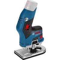Bosch GKF 12V-8 Professional 13000 Giri/min Nero, Blu, Rosso, Router blu/Nero, Nero, Blu, Rosso, 13000 Giri/min, 8 mm, 2,5 m/s², 1,5 m/s², Batteria