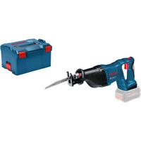 Bosch GSA 18V-LI Professional Nero, Blu, Scambiarsi sega blu/Nero, Deep discharge, Surriscaldamento, Sovraccarico, Nero, Blu, 2,8 cm, 25 cm, 2 cm, 88 dB