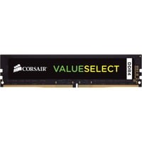 Corsair Value Select 8GB PC4-17000 memoria 1 x 8 GB DDR4 2133 MHz Nero, 8 GB, 1 x 8 GB, DDR4, 2133 MHz, 288-pin DIMM