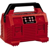 EINHELL Power X-Quattrocharger 4A, Caricabatterie rosso