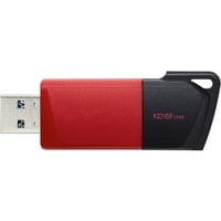 Kingston DataTraveler Exodia M unità flash USB 128 GB USB tipo A 3.2 Gen 1 (3.1 Gen 1) Nero, Rosso rosso/Nero, 128 GB, USB tipo A, 3.2 Gen 1 (3.1 Gen 1), Lamina di scorrimento, 10 g, Nero, Rosso
