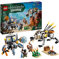 LEGO Horizon Adventures 77037 Aloy e Varl Contro Arcapode e Secodonte, Gioco per Bambini 9+ con 2 Modelli di Robot Giocattolo, Giochi di costruzione Gioco per Bambini 9+ con 2 Modelli di Robot Giocattolo, Set da costruzione, 9 anno/i, Plastica, 768 pz, 643 g