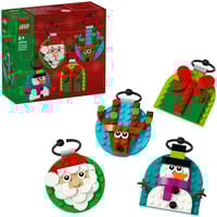 LEGO Selezione di decorazioni natalizie, Giochi di costruzione Set da costruzione, 6 anno/i, Plastica, 153 pz, 185 g