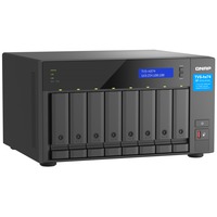 QNAP TVS-h874 NAS Tower Intel® Core™ i5 i5-12400 32 GB DDR4 0 TB QuTS hero Nero NAS, Tower, Intel® Core™ i5, i5-12400, 32 GB, DDR4
