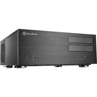 SilverStone Grandia GD08 HTPC Nero, Case HTPC Nero, HTPC, PC, Nero, ATX, CEB, EATX, EEB, micro ATX, Alluminio, Acciaio, Casa/ufficio, Vendita al dettaglio