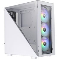 Image of Divider 300 TG Snow ARGB Midi Tower Bianco