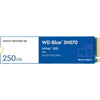 WD WD Blue SN570 M.2 250 GB PCI Express 3.0 NVMe blu/Bianco, 250 GB, M.2, 3300 MB/s