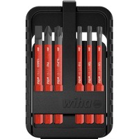 Wiha Set di punte slimBit electric, esagonale, PH, PZ/S, fessura, Set di bit rosso