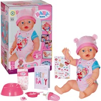 ZAPF Creation @BABY born Emma 43cm, Bambola BABY born @ Emma 43cm, Bambola bambina, Femmina, 3 anno/i, Bambino/Bambina, 430 mm, Multicolore