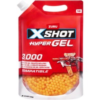 ZURU XSHOT Hyper Gel - Ricarica 3000 palline di gel, Gel Blaster 