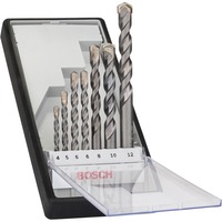 Bosch 2 607 010 545 punta per trapano Set di punte per trapano 7 pezzo(i), Drill bit set Trapano, Set di punte per trapano, Cemento, 7 pezzo(i), 87,5 x 197 x 23 mm