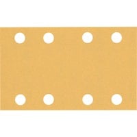 Bosch 2 608 900 881 fornitura per utensili rotanti per molatura/levigatura Legno Carta abrasiva, Foglio abrasivo Carta abrasiva, Legno, Bosch, Marrone, Rettangolare, 80 mm
