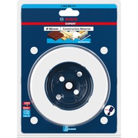 Bosch Expert 2608900477 sega per trapano 1 pz, Sega a tazza Singolo, Trapano, Mattone, Plastica, Legno dolce, Piastrella, Blu, 6 cm, 8,6 cm
