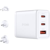 D-Link DCP-651 Caricabatterie per dispositivi mobili Universale Bianco AC Ricarica rapida Interno bianco, Interno, AC, Bianco