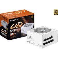 GIGABYTE GP-UD1000GM PG5 V2 ICE, Alimentatore PC bianco