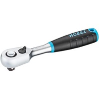 Hazet Cricchetto a denti fini HiPer 1/4", Pistola Nero/Blu
