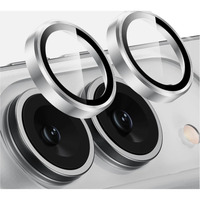 Nevox NEVOGLASS 3D Protezione per Fotocamera, Pellicola protettiva trasparente/Argento