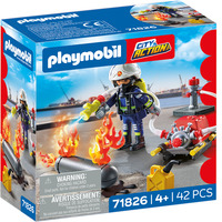 PLAYMOBIL Action Heroes Cancellazione di un serbatoio di gas, Giochi di costruzione 