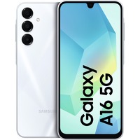 SAMSUNG Galaxy A16 5G 17 cm (6.7") Dual SIM ibrida Android 14 USB tipo-C 4 GB 128 GB 5000 mAh Grigio, Handy grigio chiaro, 17 cm (6.7"), 4 GB, 128 GB, 50 MP, Android 14, Grigio