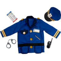 Spin Master MPP RLP PoliceOfficerCstmRlplySet GML Costume in maschera Bambino Unisex Divisa, Gioco di ruolo Costume in maschera, Bambino, Unisex, Divisa, Polizia, Blu, Giallo