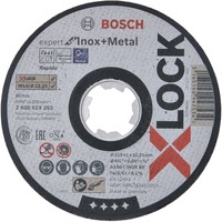 Bosch 2 608 619 263 accessorio per smerigliatrice Disco per tagliare, Lama Disco per tagliare, Acciaio inox, Acciaio, 11,5 cm, Bosch, Centro piatto, 2,22 cm