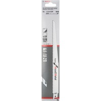 Bosch S 1111 DF Lama per sega universale Bimetallo 1 pz Lama per sega universale, Truciolare, Plastica rinforzata con fibra di vetro, Profilato, Legno, Bimetallo, Grigio, 4,3 mm, 22,5 cm