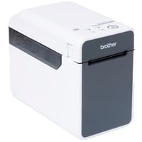 Brother TD2125NXX1, Stampante per etichette bianco/grigio