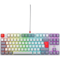 CHERRY CX-K4V2-RGB-TKL-RETRO-R-GER, Tastiera da gioco grigio