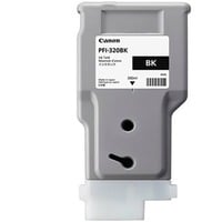 Canon PFI-320BK cartuccia d'inchiostro 1 pz Originale Nero Nero, Inchiostro a base di pigmento, 300 ml, 1 pz