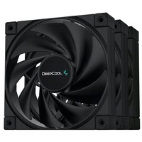 DeepCool FK120-3 in 1 Processore Ventilatore 12 cm Nero 3 pz, Ventola Nero, Ventilatore, 12 cm, 500 Giri/min, 1850 Giri/min, 28 dB, 68,99 pdc/min