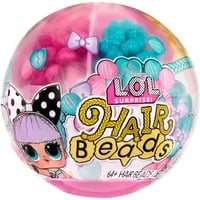 MGA Entertainment L.O.L. Surprise! Hair Beads Tots Asst, Gioco figura L.O.L. Surprise! Hair Beads Tots Asst, Mini bambola, Femmina, 4 anno/i, Colori assortiti