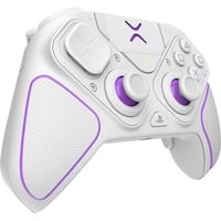 PDP 052-002-WH periferica di gioco Viola, Bianco RF/USB Gamepad Analogico/Digitale PC, PlayStation 4, PlayStation 5 bianco, Gamepad, PC, PlayStation 4, PlayStation 5, D-pad, Analogico/Digitale, 5 ms, Con cavo e senza cavo