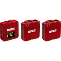 Rode Microphones Wireless GO (Gen 3), Microfono rosso