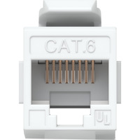Ubiquiti UACC-Keystone-Coupler-C6, Frizione bianco