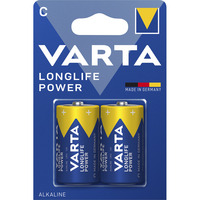VARTA Batteria Longlife Power LR14, C (Baby) 