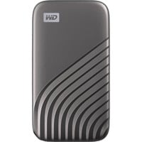 WD My Passport 2000 GB Grigio grigio, 2000 GB, USB tipo-C, 3.2 Gen 2 (3.1 Gen 2), 1050 MB/s, Protezione della password, Grigio