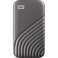 WD My Passport 2000 GB Grigio, Disco a stato solido grigio, 2000 GB, USB tipo-C, 3.2 Gen 2 (3.1 Gen 2), 1050 MB/s, Protezione della password, Grigio