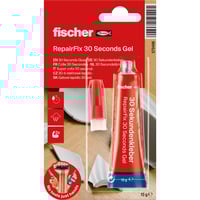 fischer GOW RepairFix Gel 30 secondi 15g, Adesivo trasparente