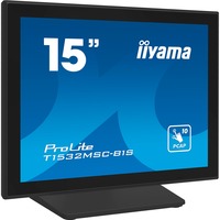 iiyama T1532MSC-B1S, Monitor LED Nero (opaco)