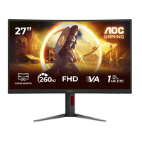 AOC C27G4Z2, Monitor di gioco Nero (opaco)