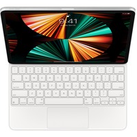 Apple MJQL3LB/A tastiera per dispositivo mobile Bianco AZERTY Inglese US bianco, AZERTY, Inglese US, Trackpad, 1 mm, Apple, iPad Pro 12.9-inch (5th generation) iPad Pro 12.9-inch (4th generation) iPad Pro 12.9-inch (3rd...